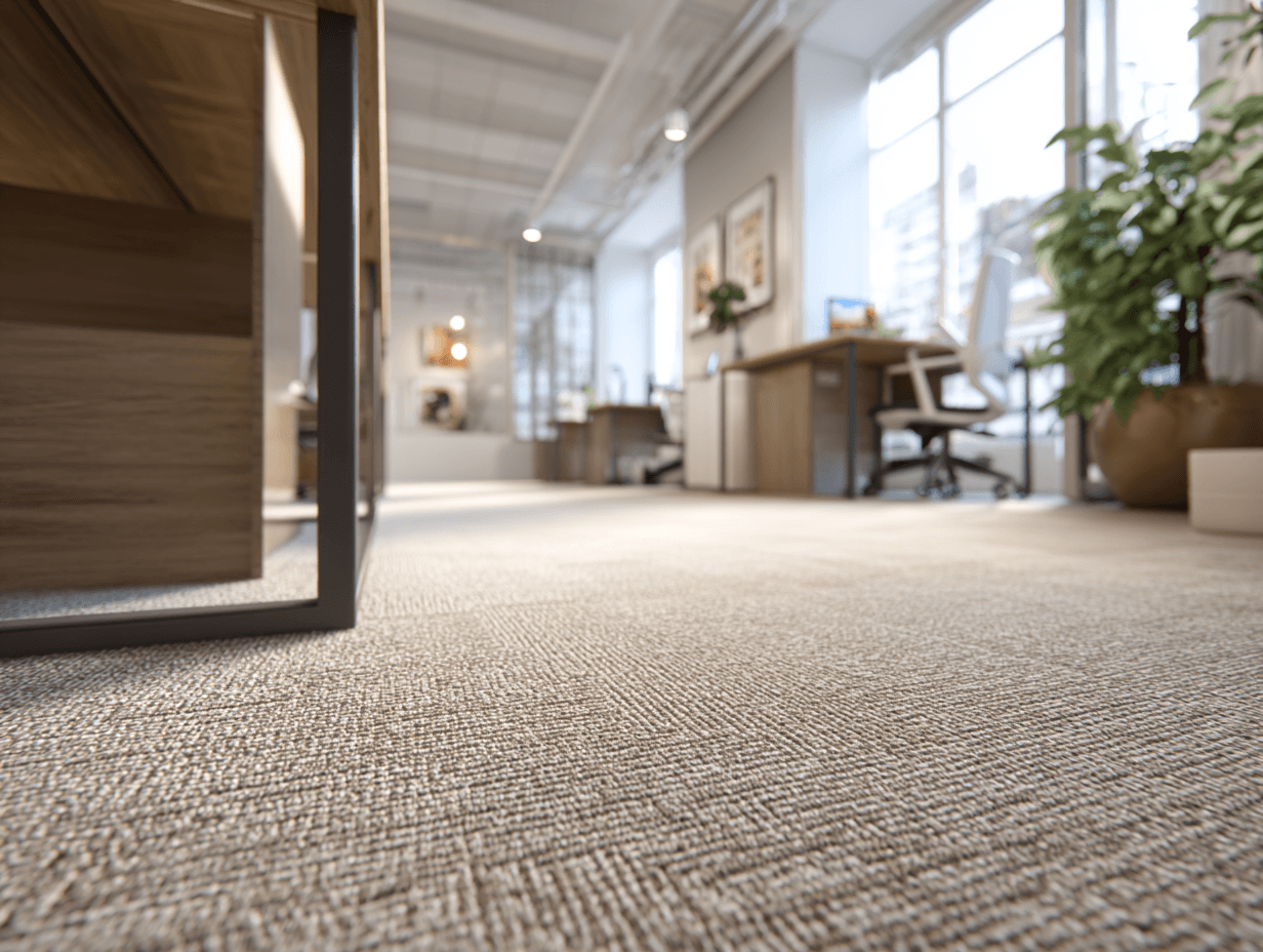 Teppichboden – Bürofläche